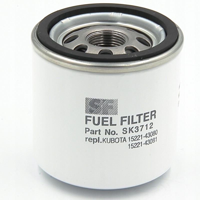 Fuel filter sk3712 bobcat case kubota doosan gehl