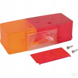 Rectangular rear lamp cover, left right, Hella