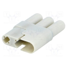 2 pcs x EDAC - 520-210-003 - Plug, Connector: wire-wire, 520, PIN: 3, 8.5A, hermaphrodite