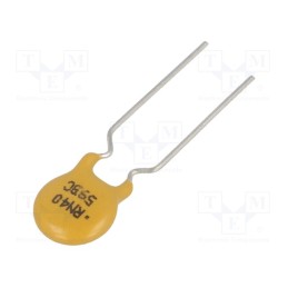 5 pcs x ECE - ERF-RN04090Z - Fuse: PTC polymer, 400mA, Ø0.51x7.6mm