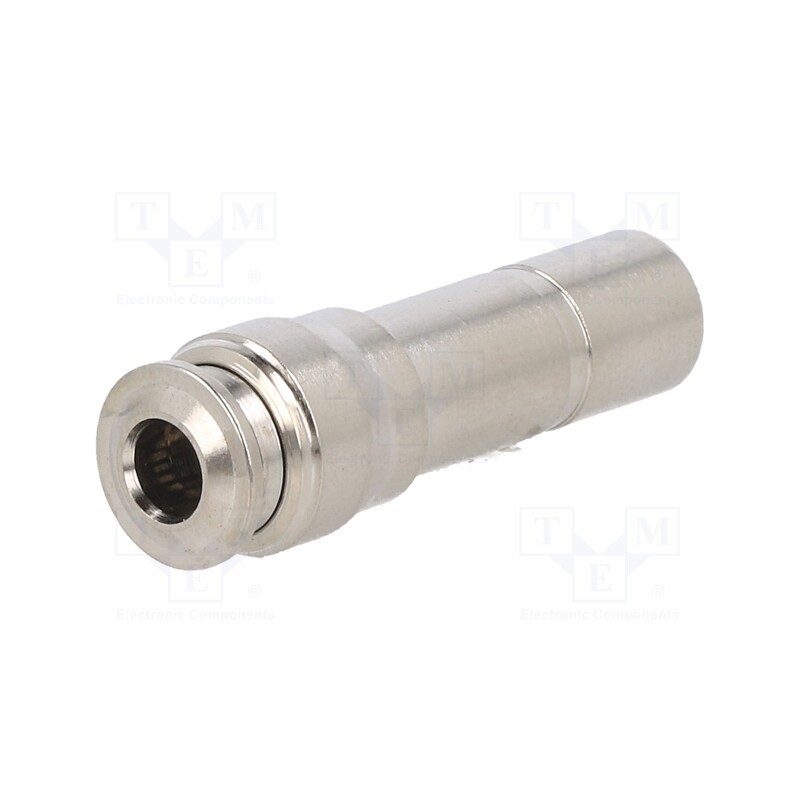 1 pcs x AIGNEP-57700 8-4 - Push-in fitting, straight,reductive, -0.99÷20bar, Øout: 8mm