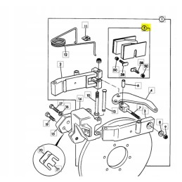 JCB backhoe loader brake pads