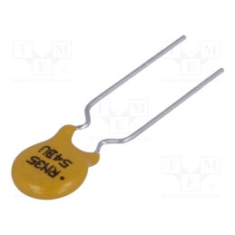 5 pcs x ECE - ERF-RN0359000Z - Fuse: PTC polymer, 350mA, Ø0.51x7.6mm