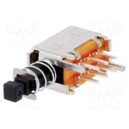 1 pcs x C&K - PN22SJNA03QE - Switch: push-button, Pos: 2, DPDT, 0.2A/30VDC, Leads: for soldering