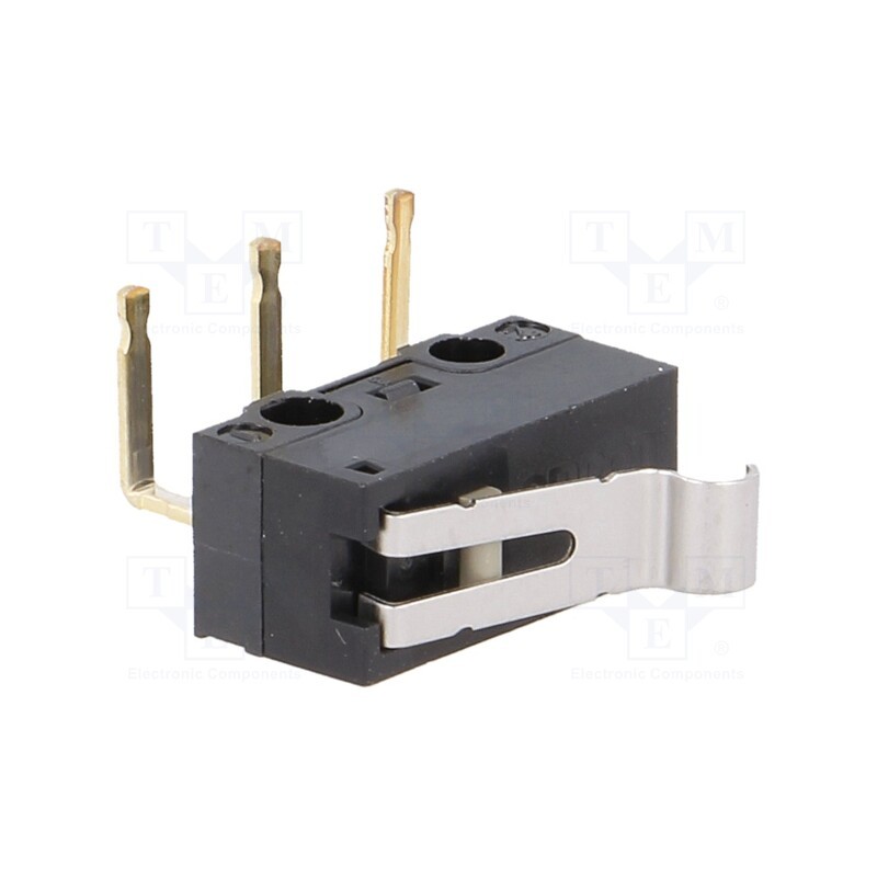 1 pcs x OMRON OCB - D2F-01L3-A - Microswitch SNAP ACTION, 3A/125VAC, 0.1A/30VDC, SPDT, ON-(ON)