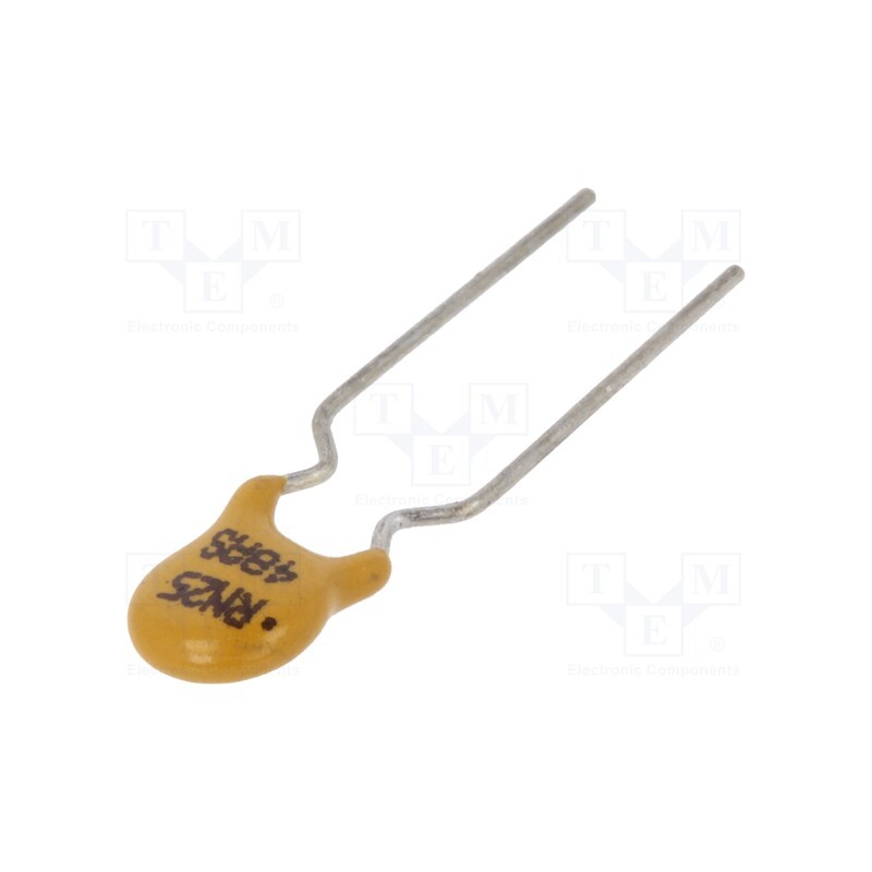 5 pcs x ECE - ERF-RN02590Z - Fuse: PTC polymer, 250mA, Ø0.51x7.6mm