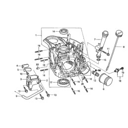 Honda gxv520 gxv530 oil filter 15400 plm a03