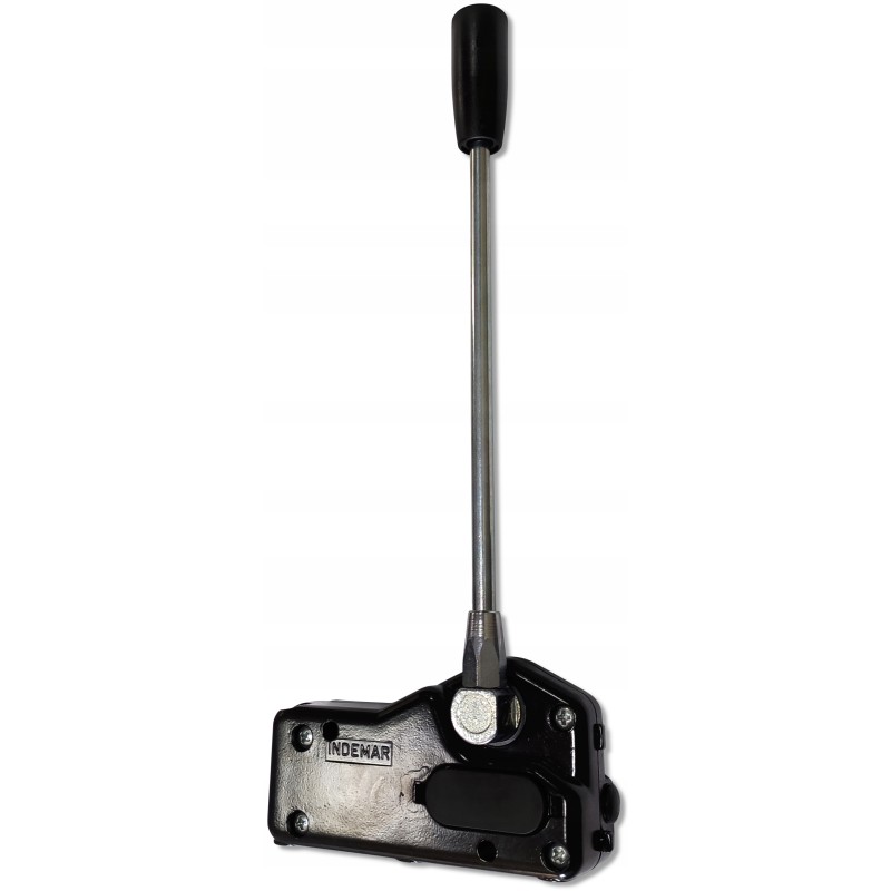 Joystick lever with one cable on the fork