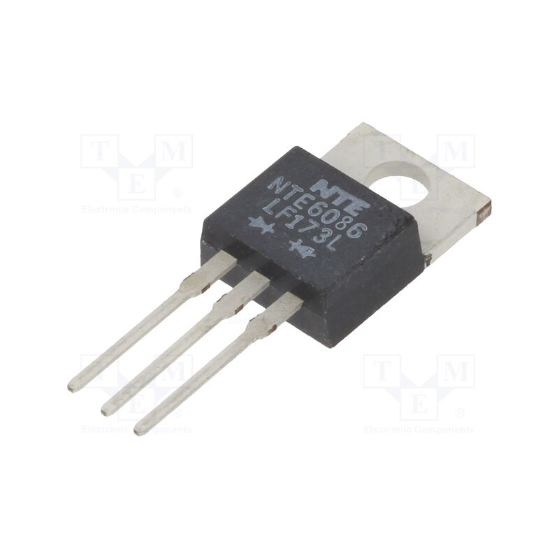 1 pcs x NTE Electronics - NTE6086 - Diode: Schottky rectifying, THT, 100V, 10A, TO220, Ufmax: 700mV