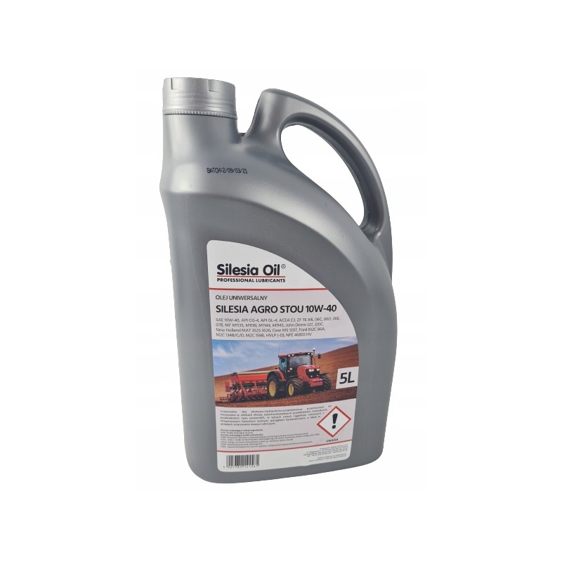 Silesia agro stou 10w40 5l hydraulic box