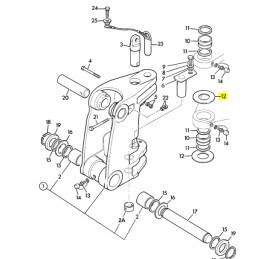 JCB tailstock washer, backhoe loader 3cx 4cx