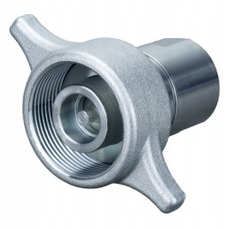 Screwed butterfly quick connector, 3 4 vcr plug