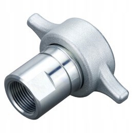 Screwed butterfly quick connector, 3 4 vcr plug