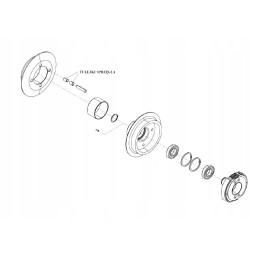 Wacker 0058551 dpu bpu clutch sleeve