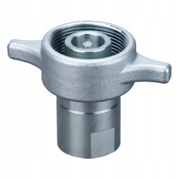 Screwed butterfly quick connector, 1 vcr plug