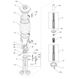 Wacker BS rammers o ring impact column 0031880