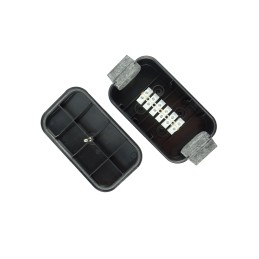 Sealed 6-pole Hella junction box