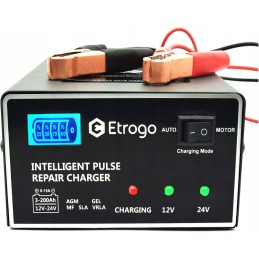 Etrogo battery charger 12v 24v