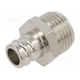 1 pcs x PNEUMAT-ESH 12 NA - Quick connection coupling, max.15bar, Thread: G 1/2' external