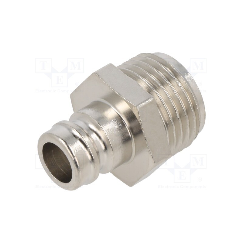 1 pcs x PNEUMAT-ESH 12 NA - Quick connection coupling, max.15bar, Thread: G 1/2' external