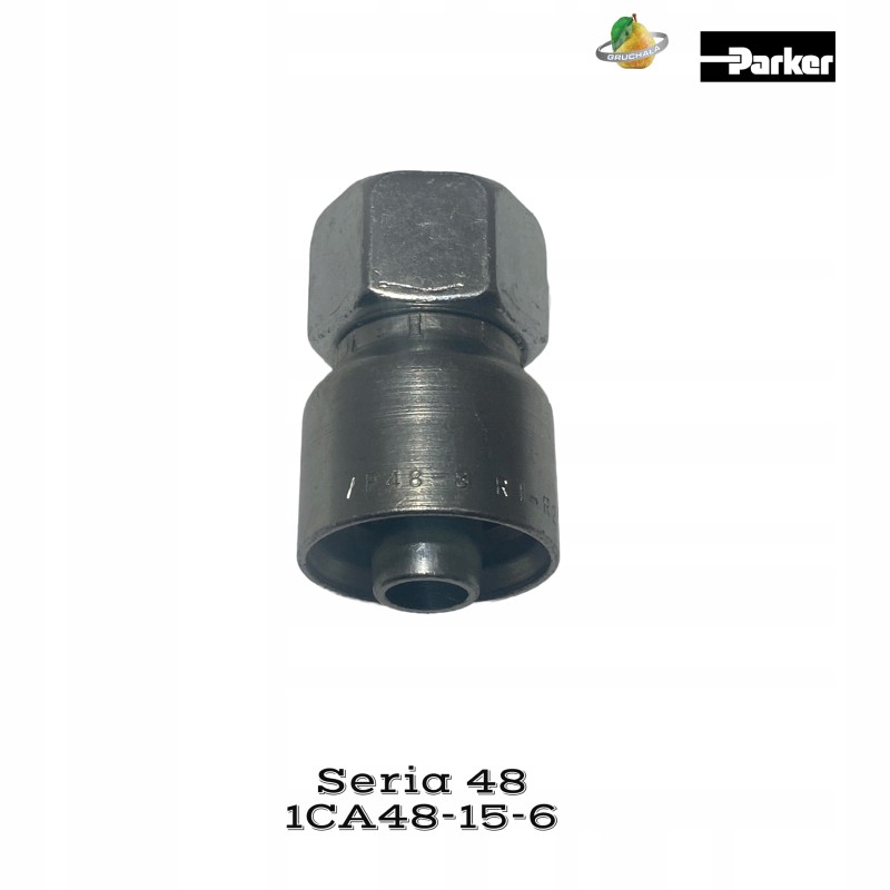Parker straight connector series 48 6 dn10 1ca48 15 6