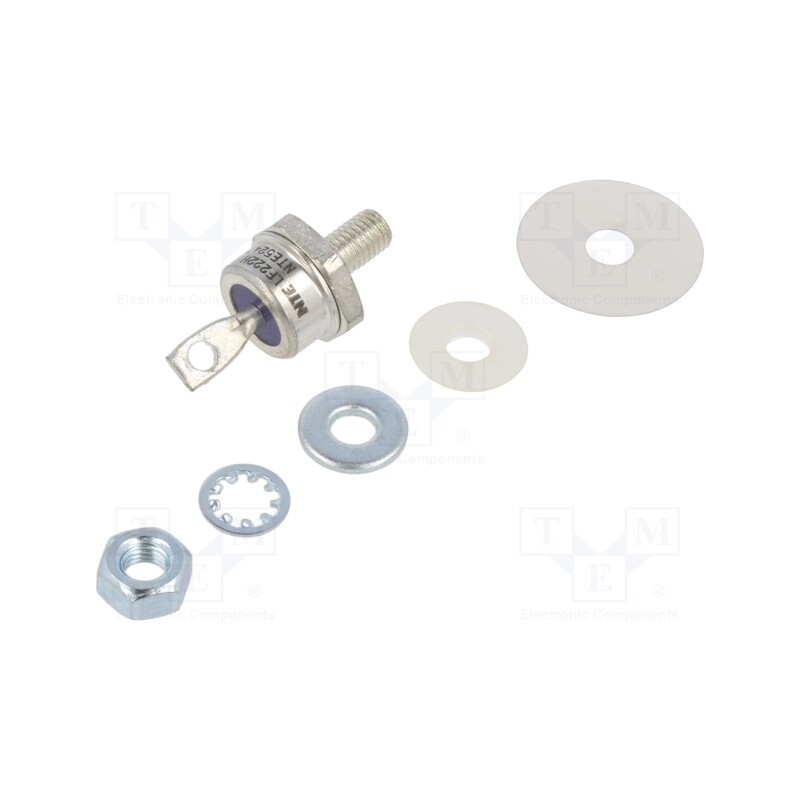 1 pcs x NTE Electronics - NTE5247AK - Diode: Zener, 50W, 6.8V, DO5, screw type, , cathode to stud