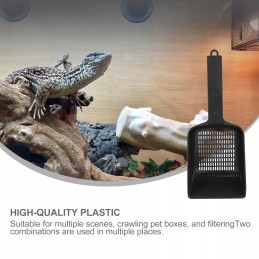 2pcs reptile sand shovels box garbage shovel
