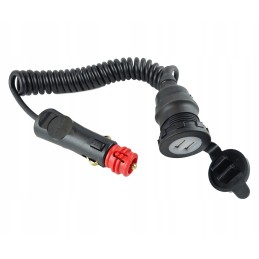 Din to 2x USB adapter