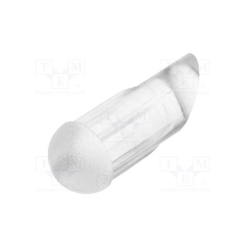 1 pcs x MENTOR - 1282.3 - Fiber for LED, round, Front: convex