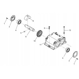 Wacker dpu bpu vibration screw m10x120 0094073