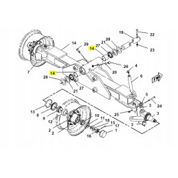 Cat bushing 55x68x55 9r5246