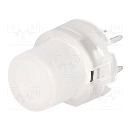 1 pcs x HIGHLY ELECTRIC - KS01-BLV-4 - Switch: keypad, Pos: 2, SPST-NO, 0.01A/35VDC, colourless, LED, blue