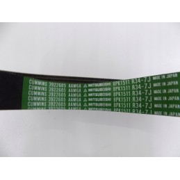 Komatsu belt 6732 61 4190 cummins 3922605 8pk1511