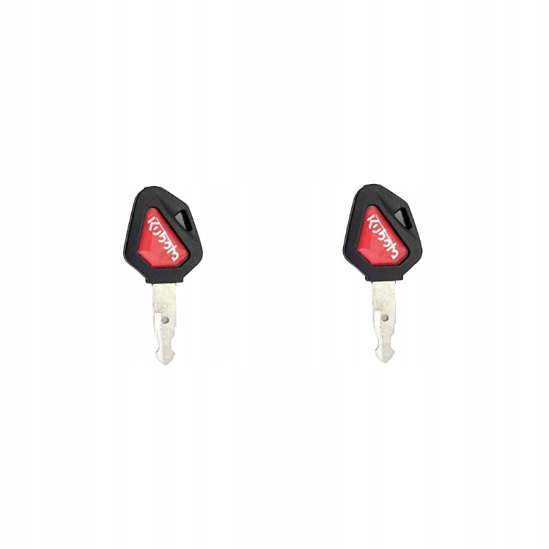 2x key key for the Kubota KX 459a door ignition switch
