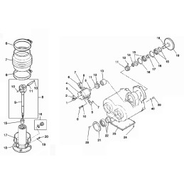 Wacker oil drain plug m10x1 0011047