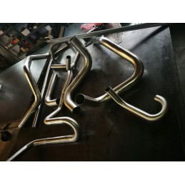 Stainless steel elbow exhaust system fi 76 1mm 75