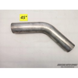 Stainless steel elbow exhaust system fi 76 1mm 45