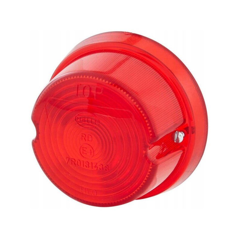 Red rear lamp shade