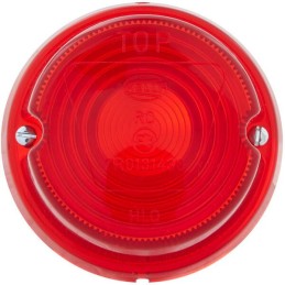 Red rear lamp shade