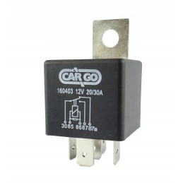 Switching relay with resistor 12v 20 30a