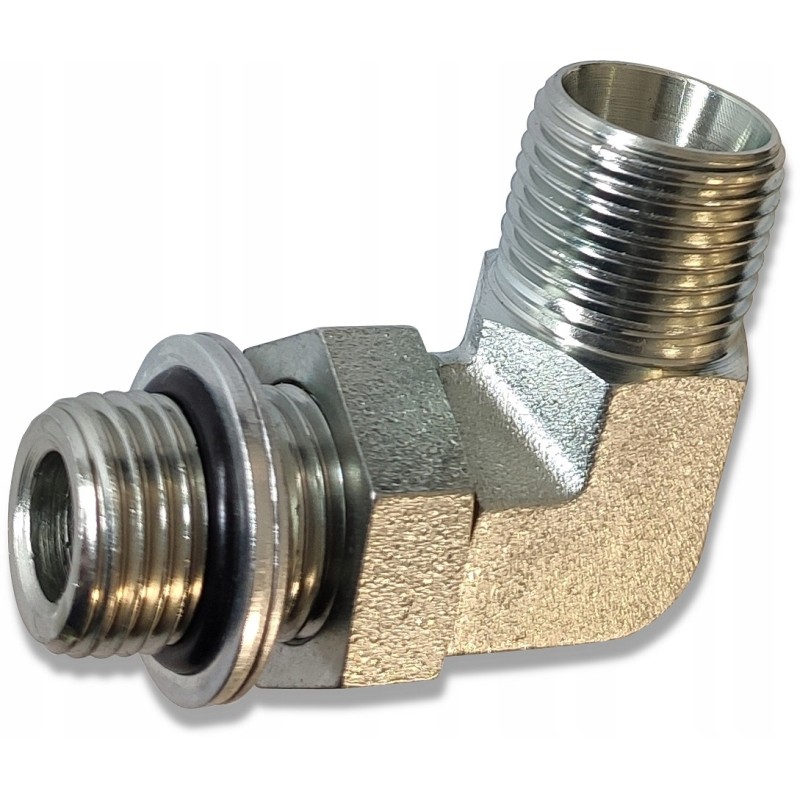 Bulkhead connector m16 m18 12l 90 degree elbow