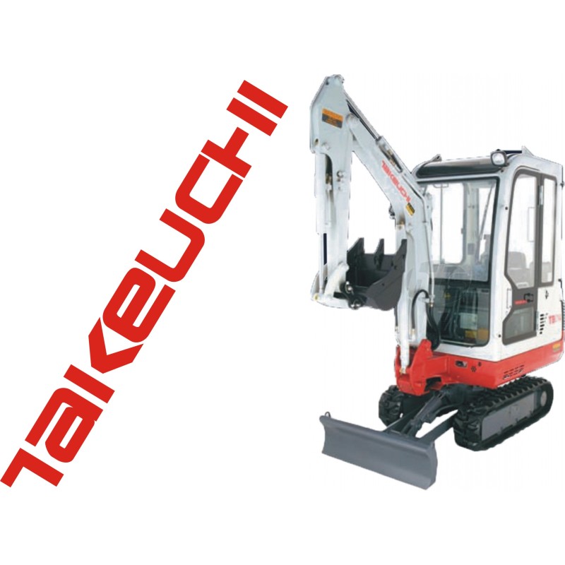 Takeuchi stickers sticker tb014 tb015 tb016