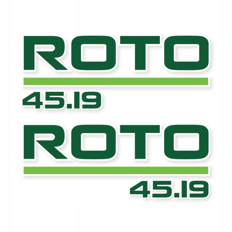 Merlo Roto charger sticker 45 19 66x26cm 1 set