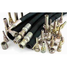 Hydraulic hose JCB G1 2 L 1200 AK 27 mm wrench