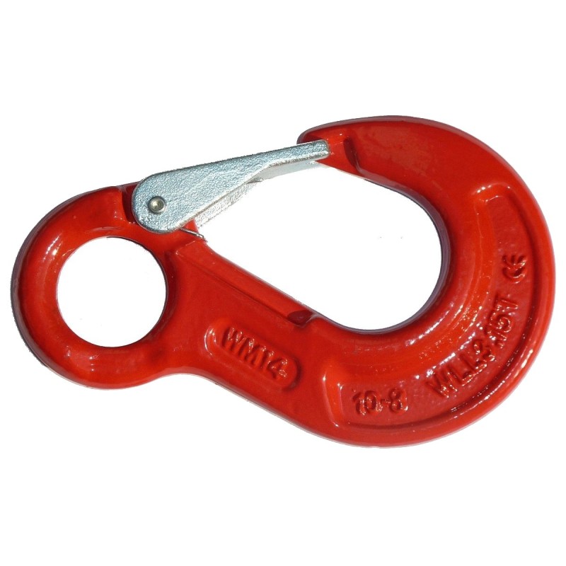 Flat hook with eye 3 15t HDS crane tow truck certificate