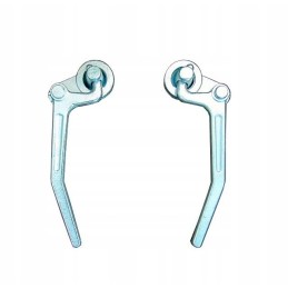 Galvanized side lock clip