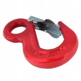 Eye hook with widened throat, class 8 to 3t