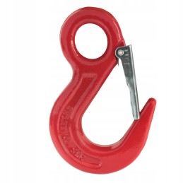 Eye hook with widened throat, class 8 to 5t