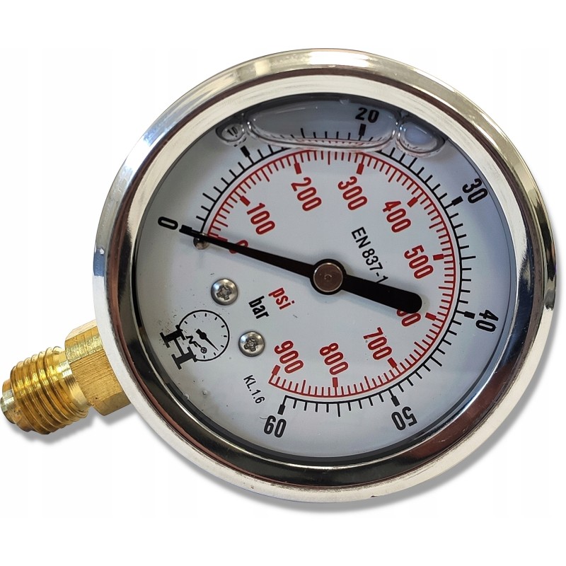 Hydraulic pressure gauge 0 60 bar