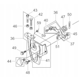 Yanmar l40 l100 regulator spring 114770 66010